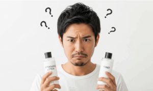 基本から解説！アフターシェーブローションと化粧水の違い