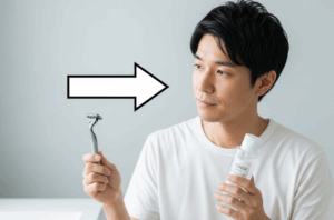髭剃り後に化粧水をつける順番は？