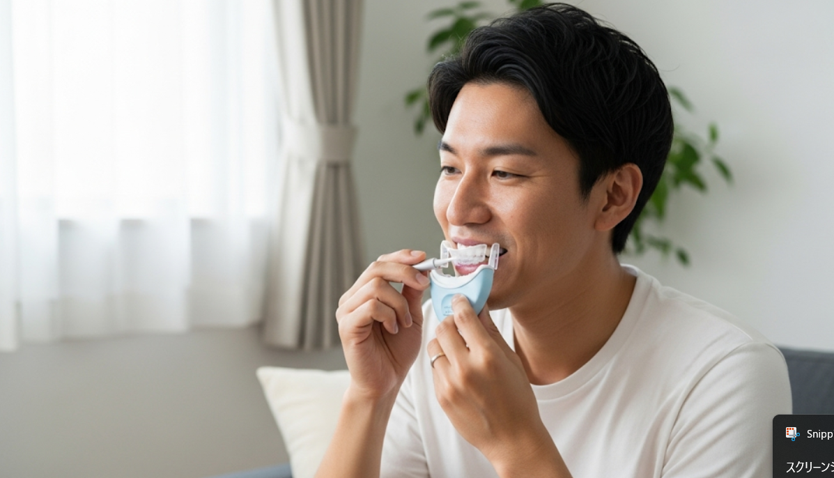 自宅で手軽に始めるホームホワイトニング