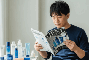 おすすめメンズコスメ雑誌