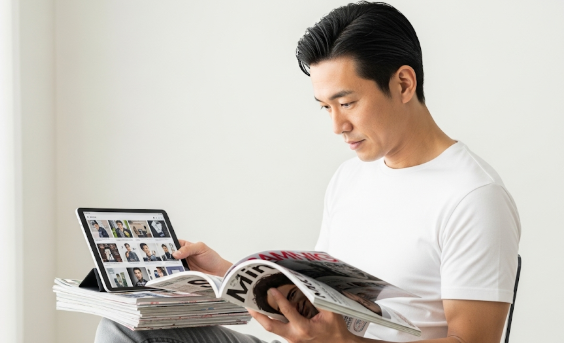 網羅的に紹介！人気のメンズコスメ雑誌とWEBメディア