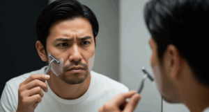 脱毛後、髭がうまく剃れないのはなぜですか？