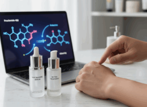 レチノールとナイアシンアミド併用