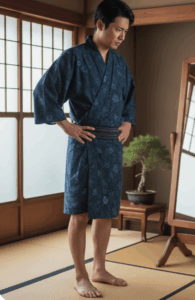 男 着物 丈 短い