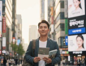 韓国 旅行 男 美容