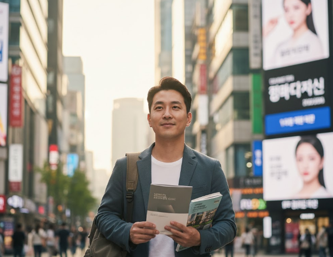 韓国 旅行 男 美容