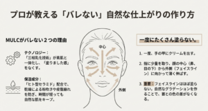 対にバレないための塗り方