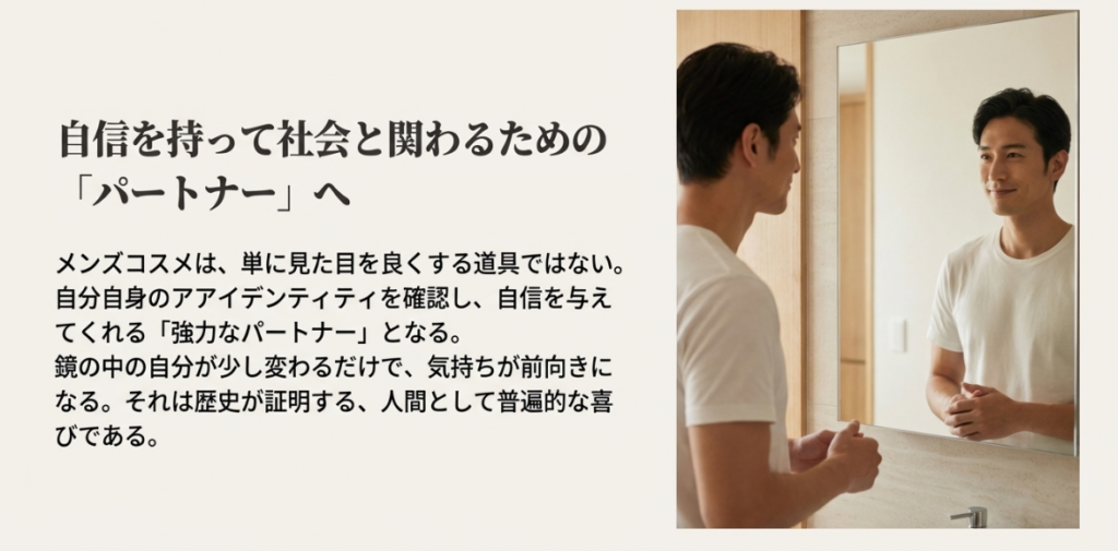 メンズコスメ 歴史