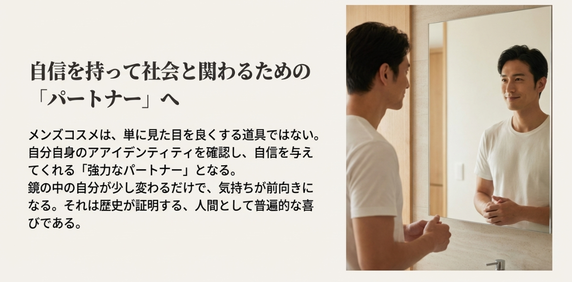 メンズコスメ 歴史