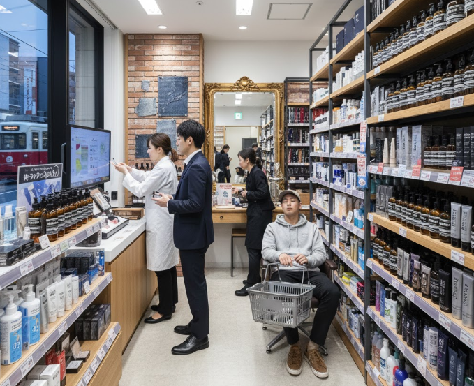 メンズコスメ 広島