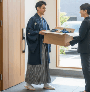 友人男が結婚式で着物を手配する手順